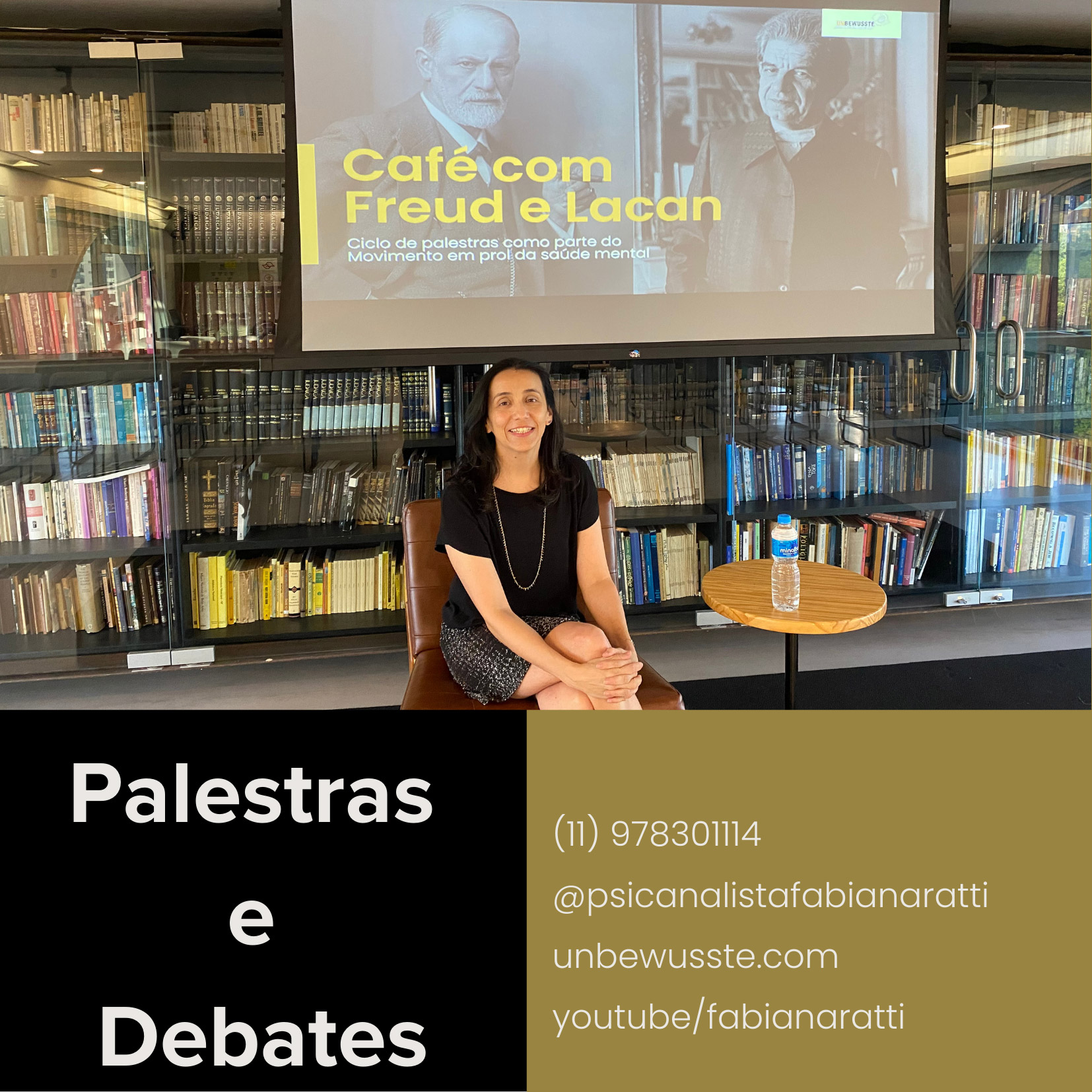 imagem palestras e debates Unbewusste 